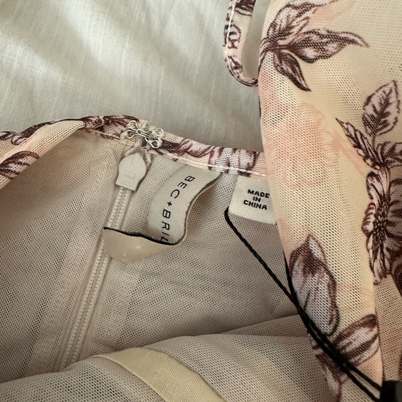 NWT BEC + BRIDGE  Nova Mini Dress In Florence Floral (17) - Picture 9 of 9